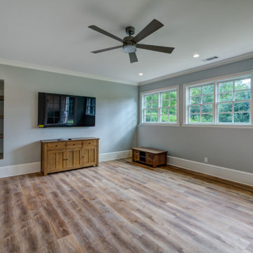 Golf Simulator Basement BuildOut