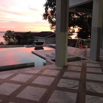 Custom Home | Entertainment & Pool Area | Tile & Wood