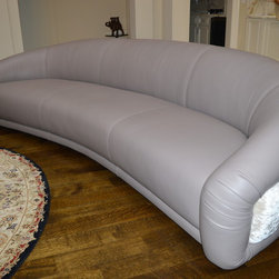 Oval Sofas Leather - Sofas And Sectionals