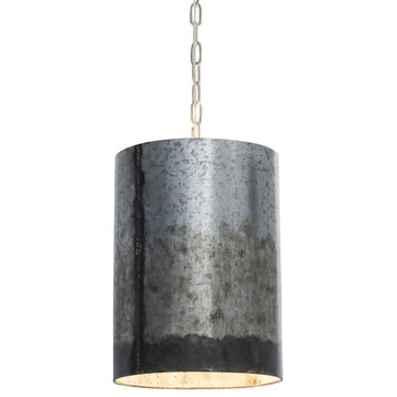 Cannery 2 Light Pendant in Ombre Galvanized