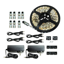 NEW Cut and Connect Series: Super Bright Flexible Strip 12M Kit in Cool White - Undercabinet Lighting
