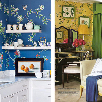 chinoiserie wallpaper