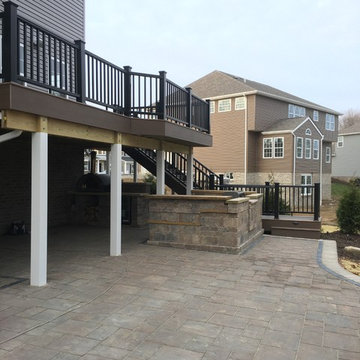 Pizza oven deck