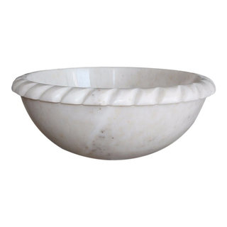 Rope Natural Stone Vessel Sink - Traditional - Bathroom Sinks - by ...