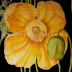 Roberta Ahrens Cracked Linen Botanical Paintings - Products