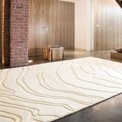 Colors Create Rugs  in Ivory by Linge Pure - Floor Rugs