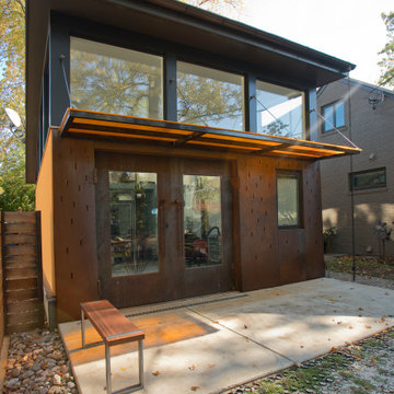 Front Exterior - Johnson Art Studio / Garage