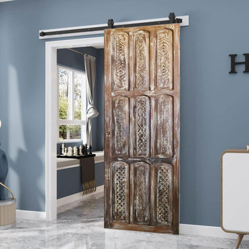 Holistic carved rustic furniture and doors