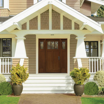 Arborwatch Craftsman 3-Lite Shaker Door w/ Sidelites