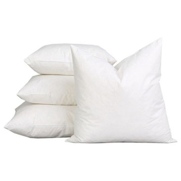 A1HC Sterilized Feather Down Extra Fluff and Durable Pillow Insert, Set of 2