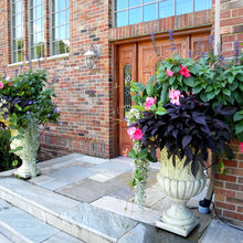outside