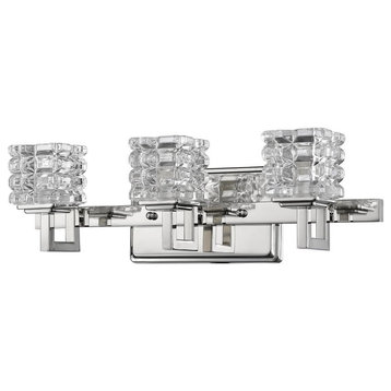 Acclaim Coralie 3-Light Bath Vanity Light IN41316PN - Polished Nickel