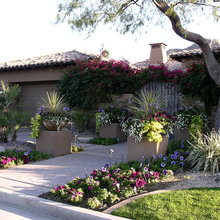 landscaping entrance