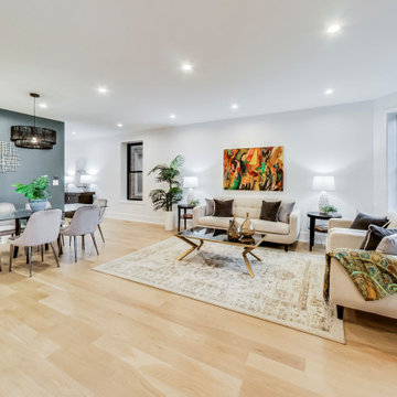 Historic Brick Facade with Custom Steel Porch and Restored Architectural Charm