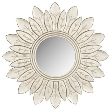 Safavieh Sun King Mirror, Pewter