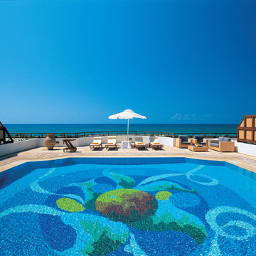 Custom Pool Mosaics - Pool Murals and Custom Designs