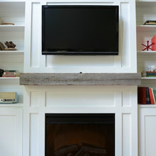 living room fireplace