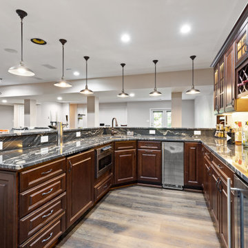 Full Package Basement with Full Entertainment & Bar in Ashburn VA