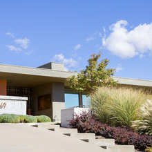 Midcentury Entrance