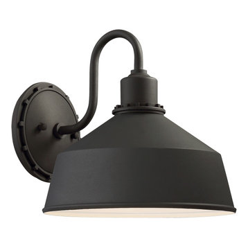 Minka Lavery Escudilla 71251 Outdoor Wall Mount, Sand Silver, Sand Silver