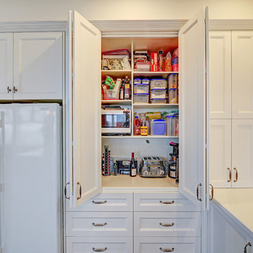 Appliance Pantry with Stone Benchtop