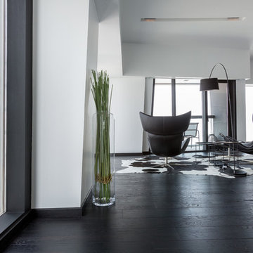 Kährs Oak Nouveau Charcoal | Dubai Marina Cayan Tower