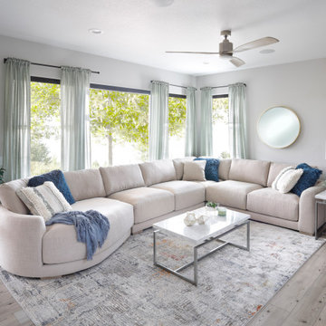 Grandover 4 Pc. Chaise Sectional - Contemporary Living Rooms
