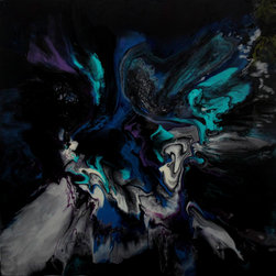 Crevices 2 by Annette Spinks - Paintings