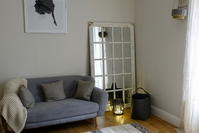 Idée de décoration pour un salon design.