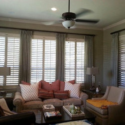 Custom Designed Draperies - Window Treatments