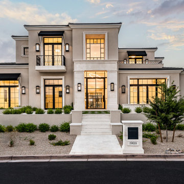 Modern Desert Oasis Exterior