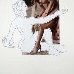 "Seduced Series" - drawings/collage - Fine Art Prints