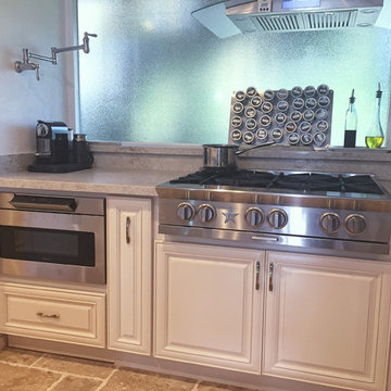 Marble Bathroom and Traditional Kitchen in Carlsbad, CA