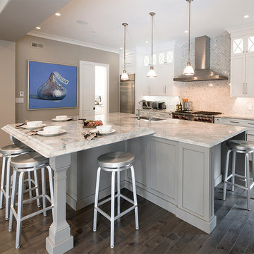 Traditional Kitchen Cabinetry with Casual Appeal