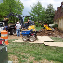 Foundation repair, waterproofing and reinstall driveway and sidewalk - Products