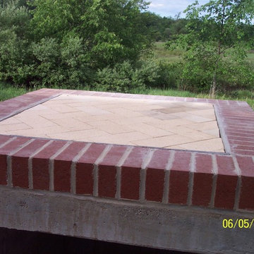 The Koval Family Wood Fired Brick Pizza Oven in Michigan