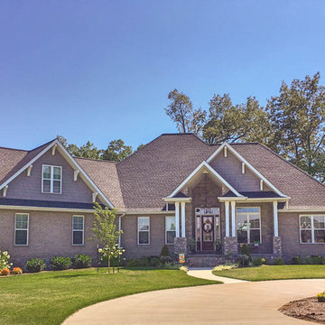 Architectural Designs Craftsman House Plan 69533AM client-built in Kentucky!