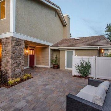 Paver driveway and patio for Westlake Village Remodel