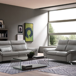 Natuzzi Editions Recliner Sofa Set Orlando B943 - Sofas