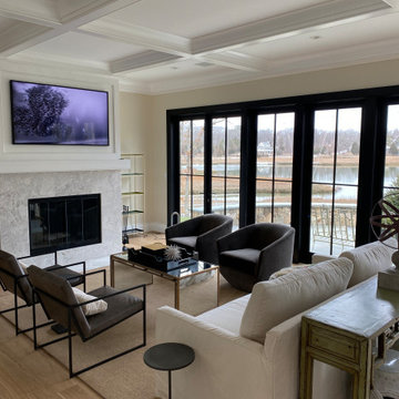 South Shore Custom Build With Samsung Frame TV