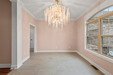 Inspiration for a timeless dining room remodel in Other