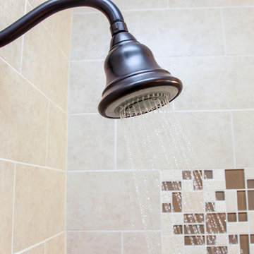"Crema Murano" Master Bathroom Remodel