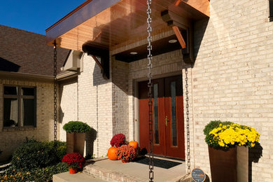 Inspiration for a timeless home design remodel in Indianapolis