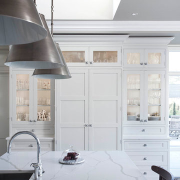 Closed kitchen larder