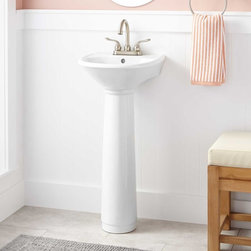 FARNHAM PORCELAIN MINI PEDESTAL SINK - Products