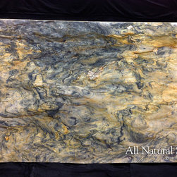 All Natural Stone - Fusion Quartzite Slab - Kitchen Countertops