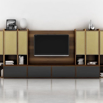 Wall Unit Lyrics 25 by Up Huppe - $10,062.00