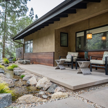 Prepared Front Patio