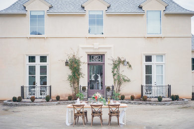 Inspiration for a country dining room remodel in Other