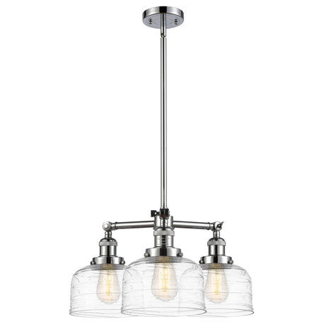 INNOVATIONS 207-PC-G713 3-Light Chandelier Polished Chrome